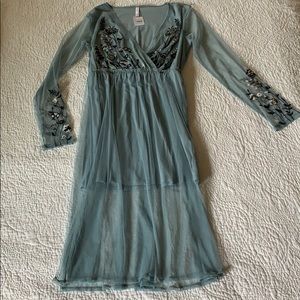 Long Sleeve Floral Dress